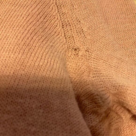 Nanette Nanette Lepore Open Crochet hem Sweater, Medium, in Blush. Softgirl, fai - Picture 4 of 9